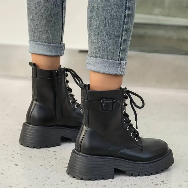 Chloe | Leather Chic Boots