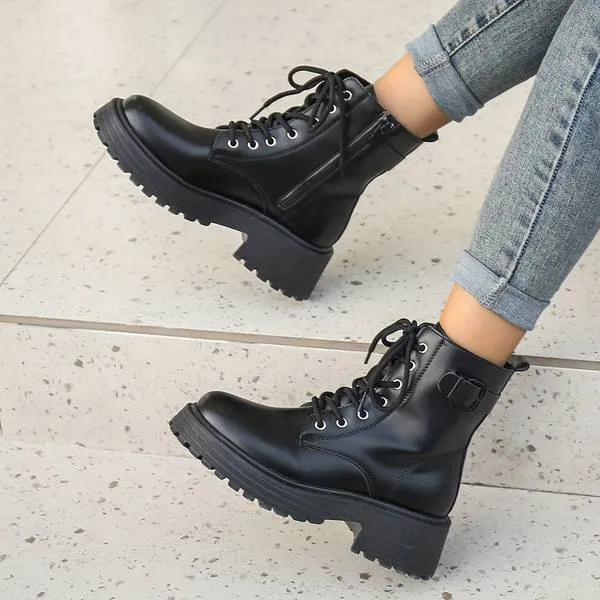Chloe | Leather Chic Boots