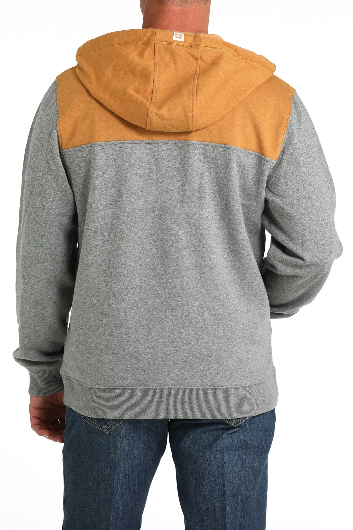Cinch Men's Colour Blocked Hoodie - Multi
