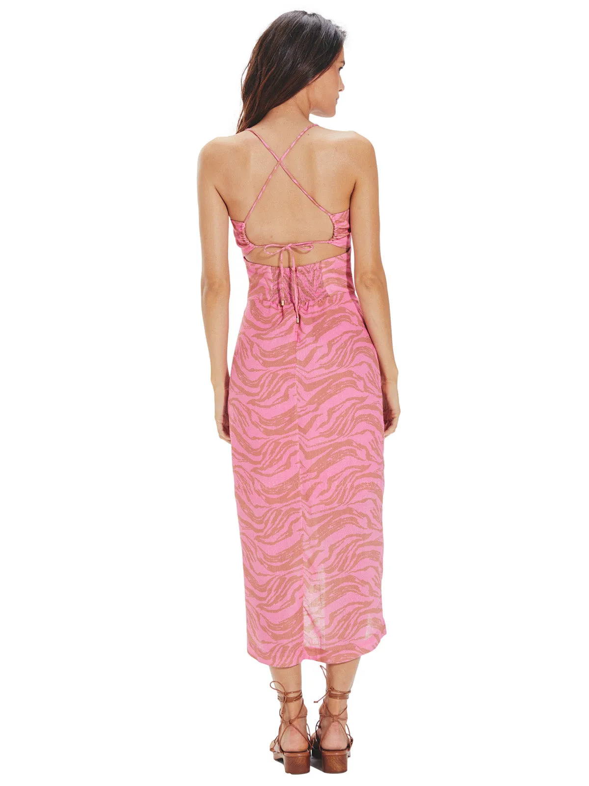 Cintia Midi Dress ::RET