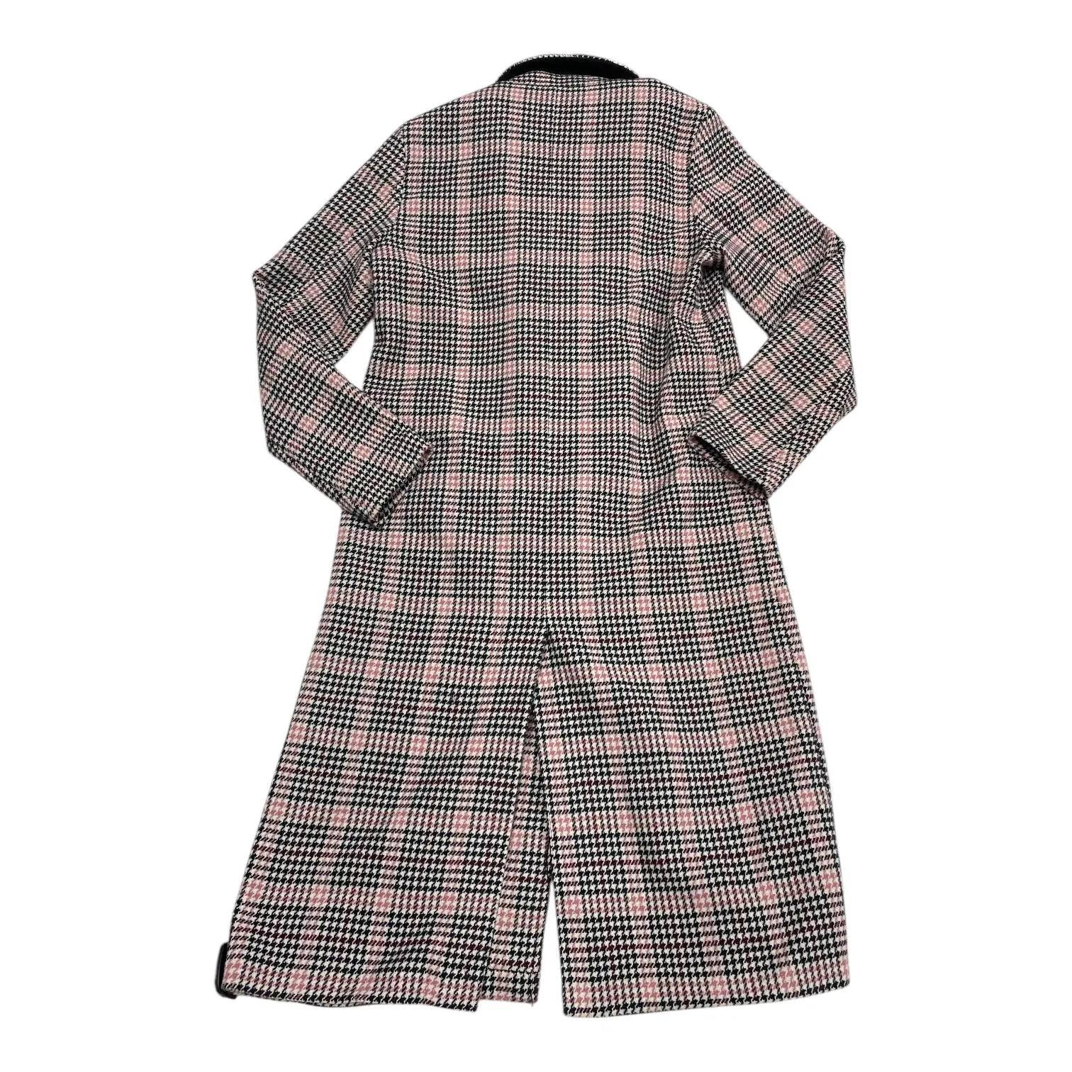 Coat Peacoat By SEBBY COLLECTION  In Black & Pink, Size: M