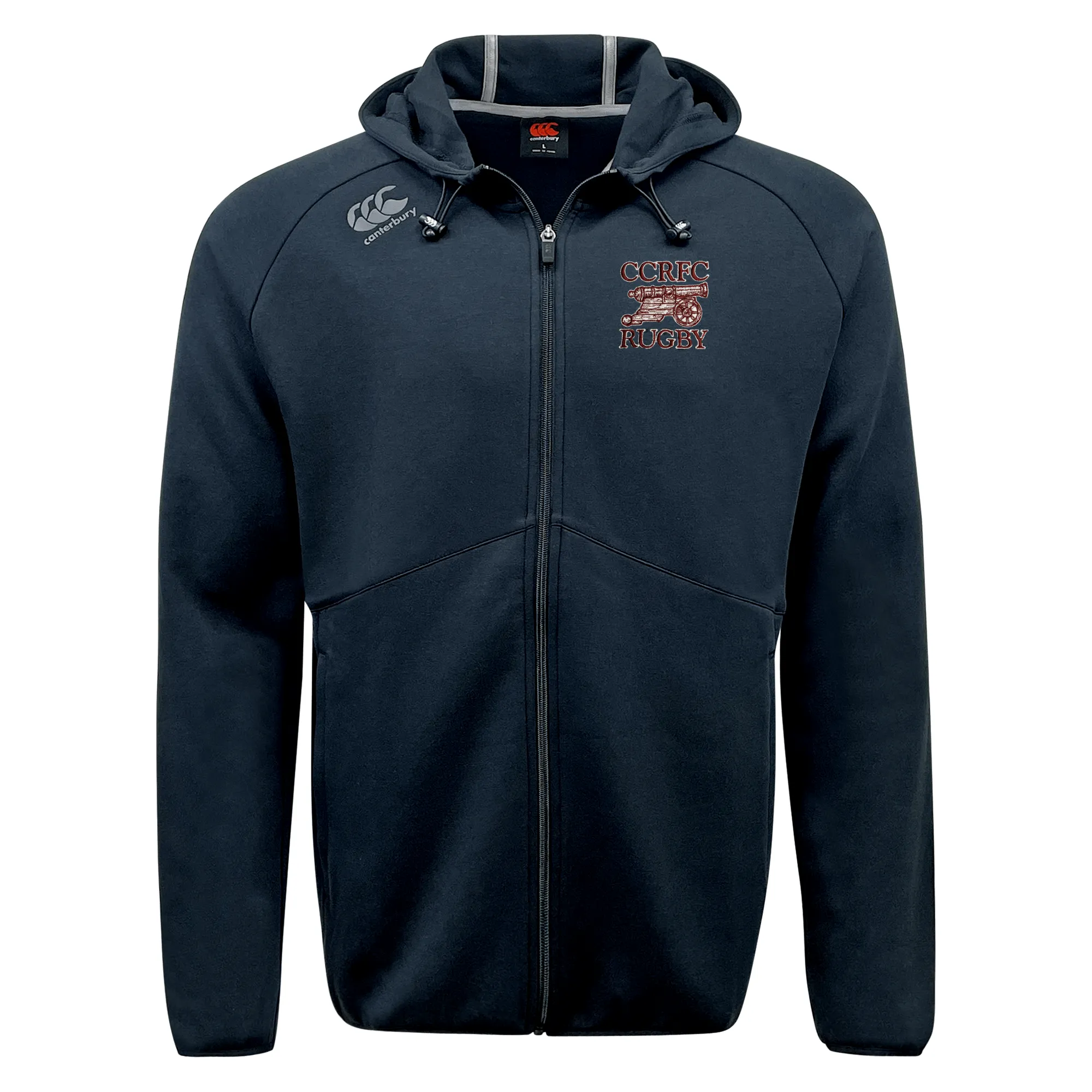 Concord Carlisle Rugby Tempo Vapodri Full-Zip Hoodie by Canterbury