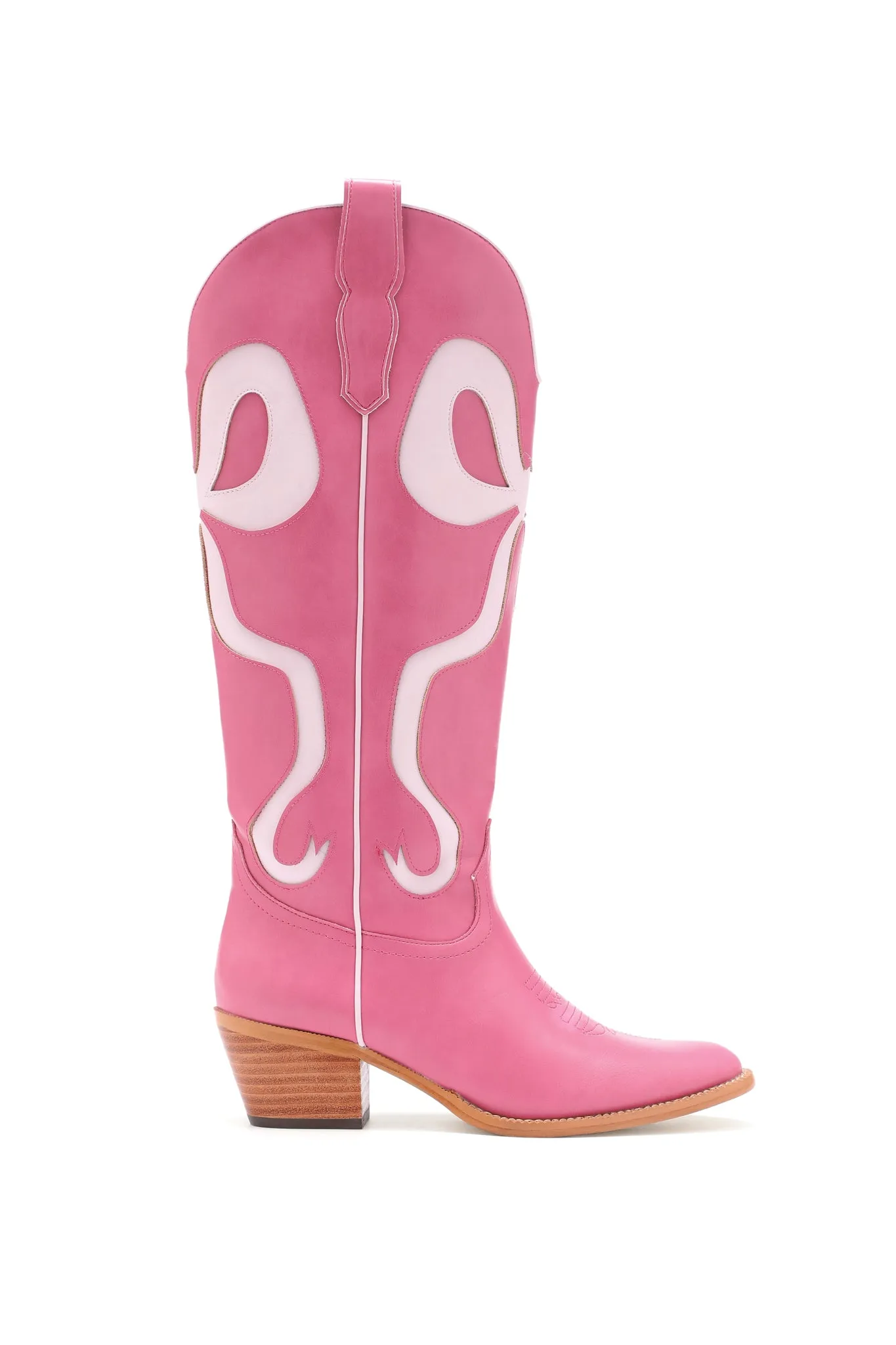 Coquette Bow Cowboy Boots- Hot Pink/Bubblegum