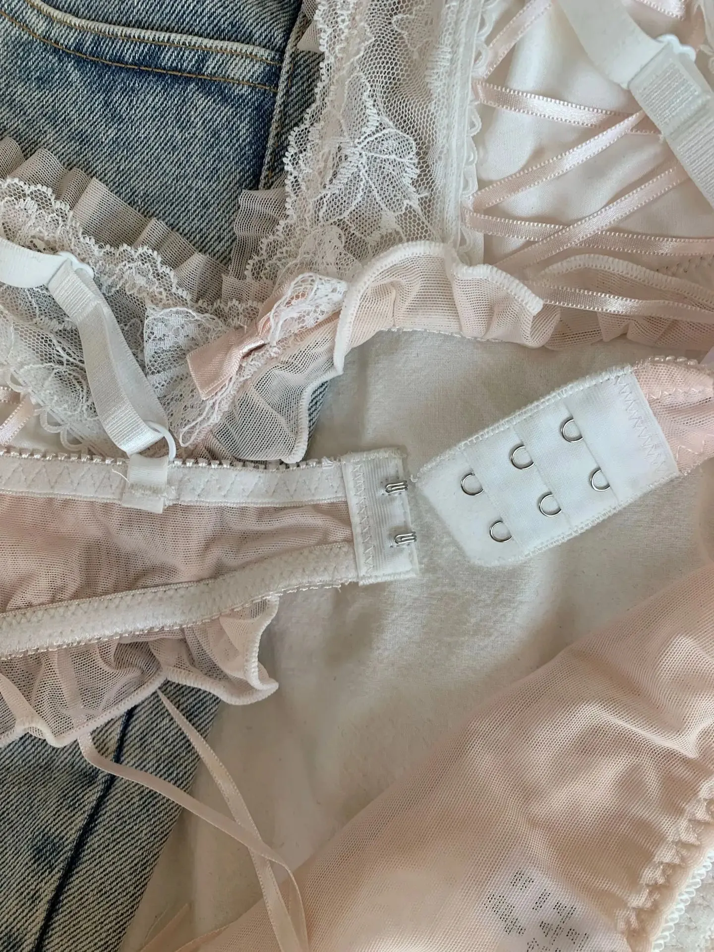 Coquette Lingerie Lace 2-Piece Set
