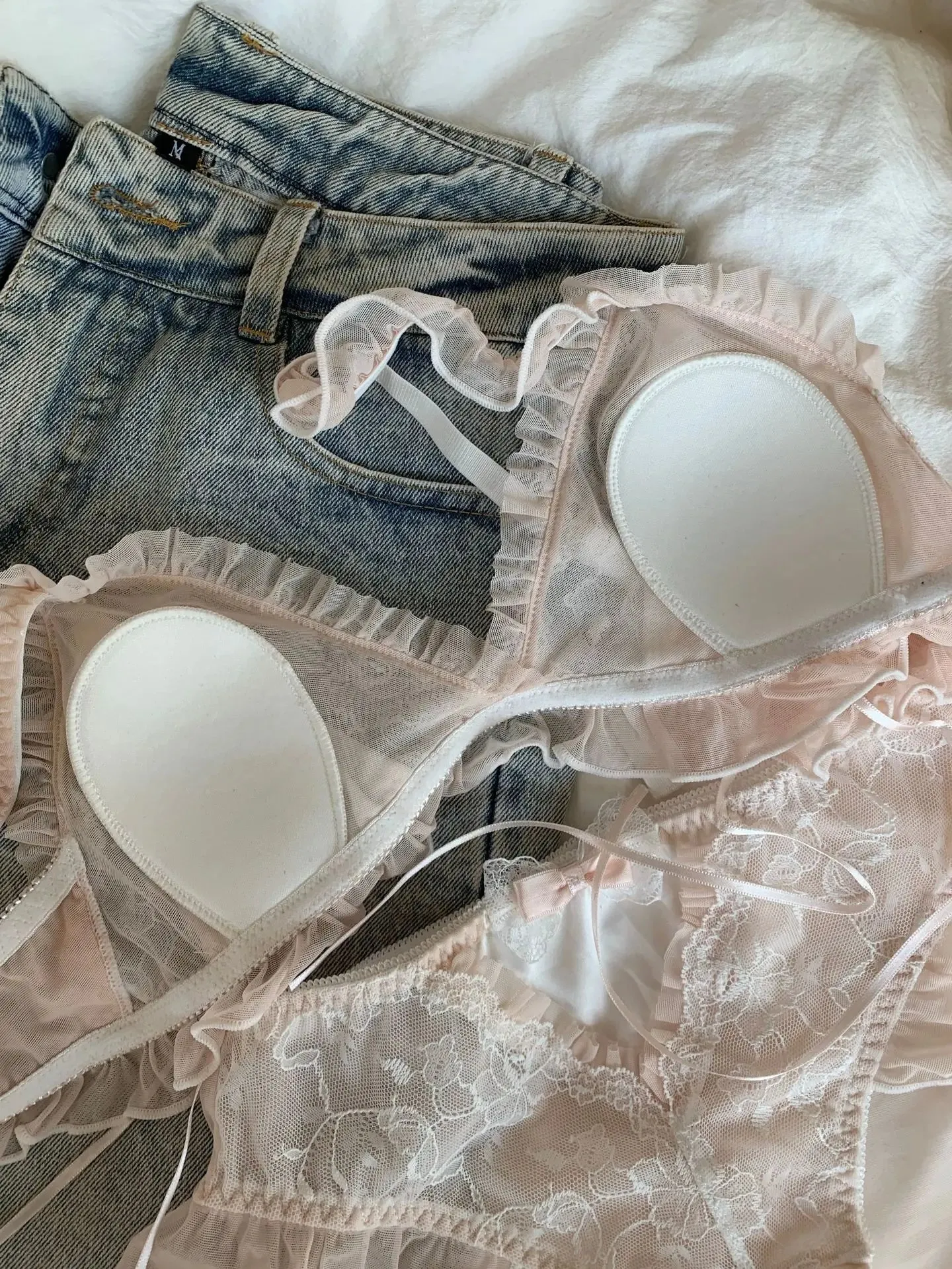Coquette Lingerie Lace 2-Piece Set