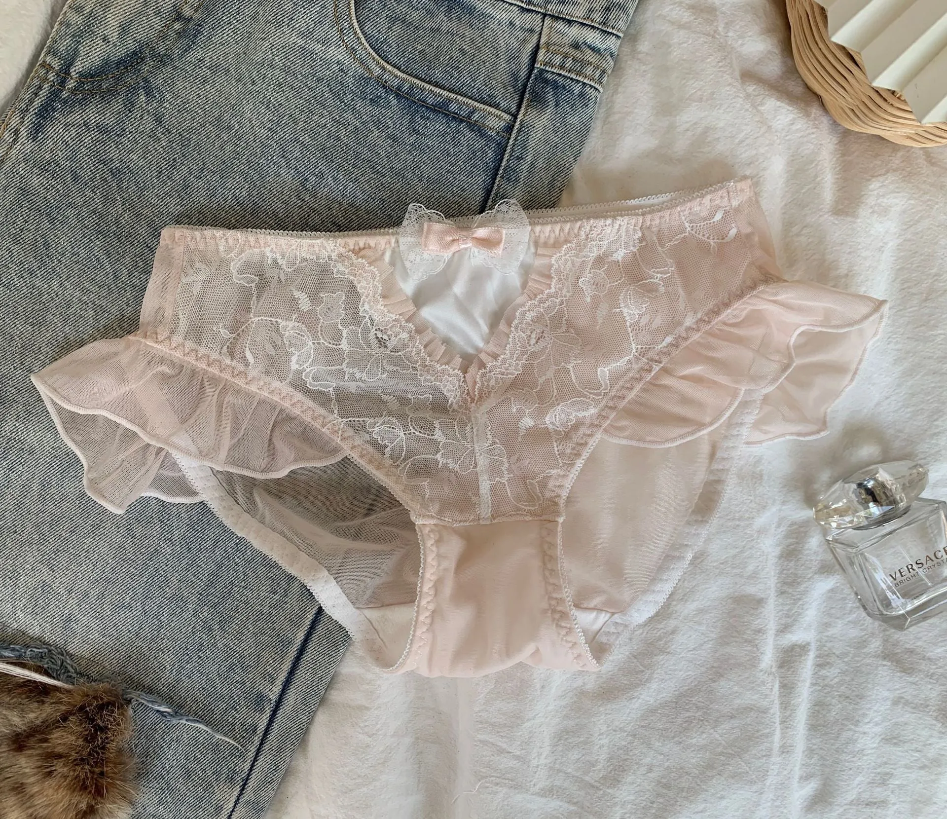 Coquette Lingerie Lace 2-Piece Set