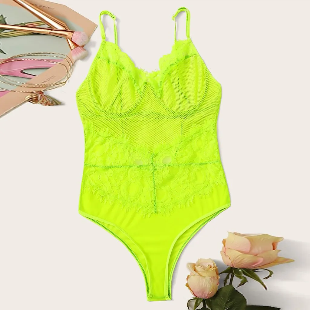 Corset Dentelle <br> Effet Body
