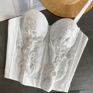 Corset femme Brodé
