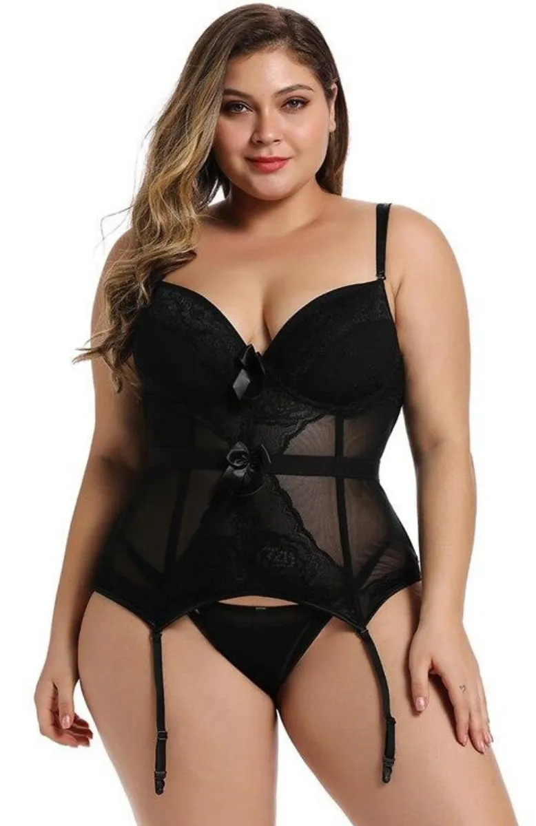 Corset Porte-jarretelles <br> Grande Taille