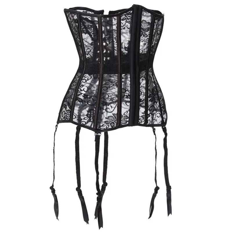 Corset Porte-jarretelles <br> Noir et Chic