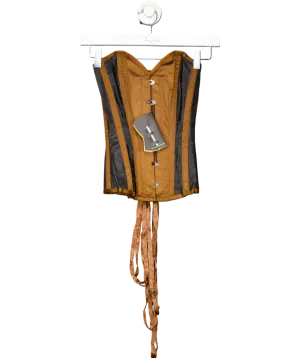 Corset Story Brown Overbust Corset UK XXS