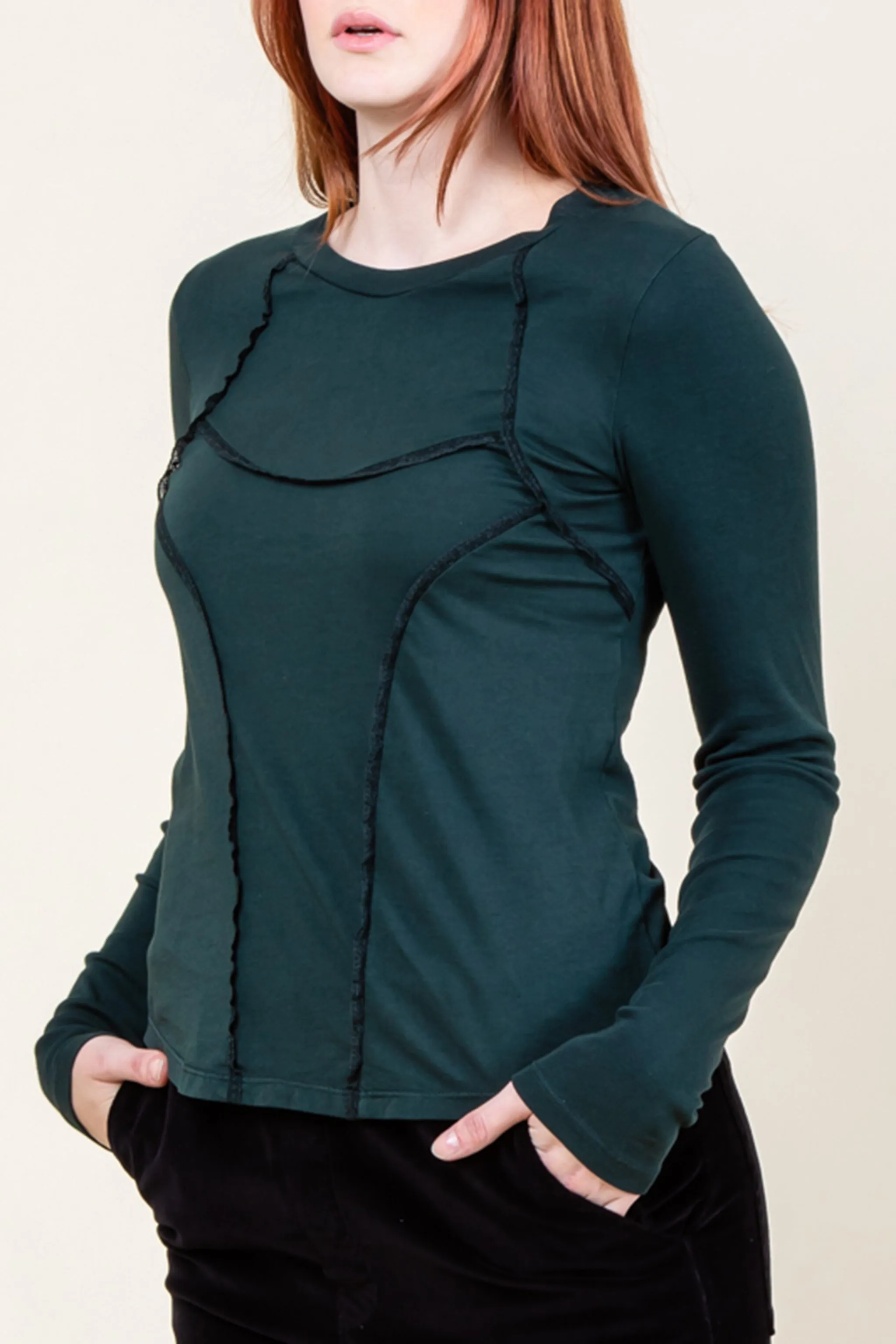 Corset Tee in Galaxy
