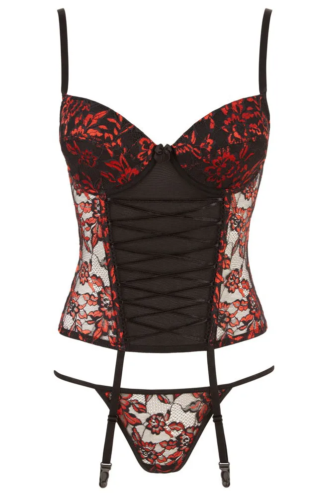 Cottelli Lingerie Corsage Set