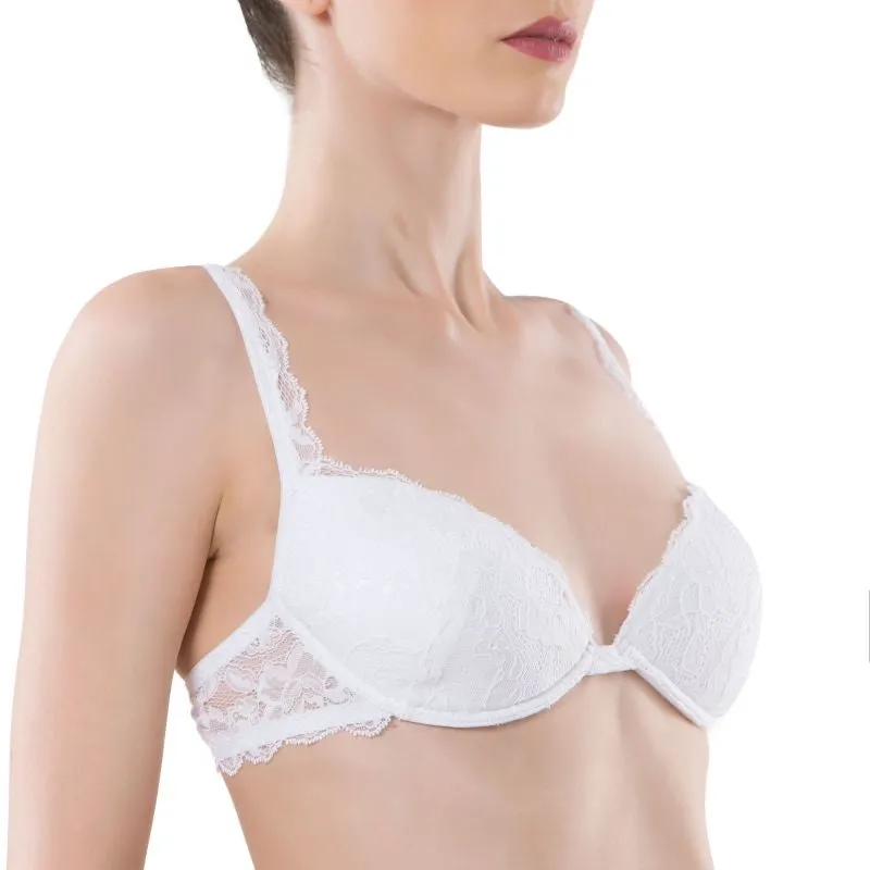Cotton Club Gioia Bra - White