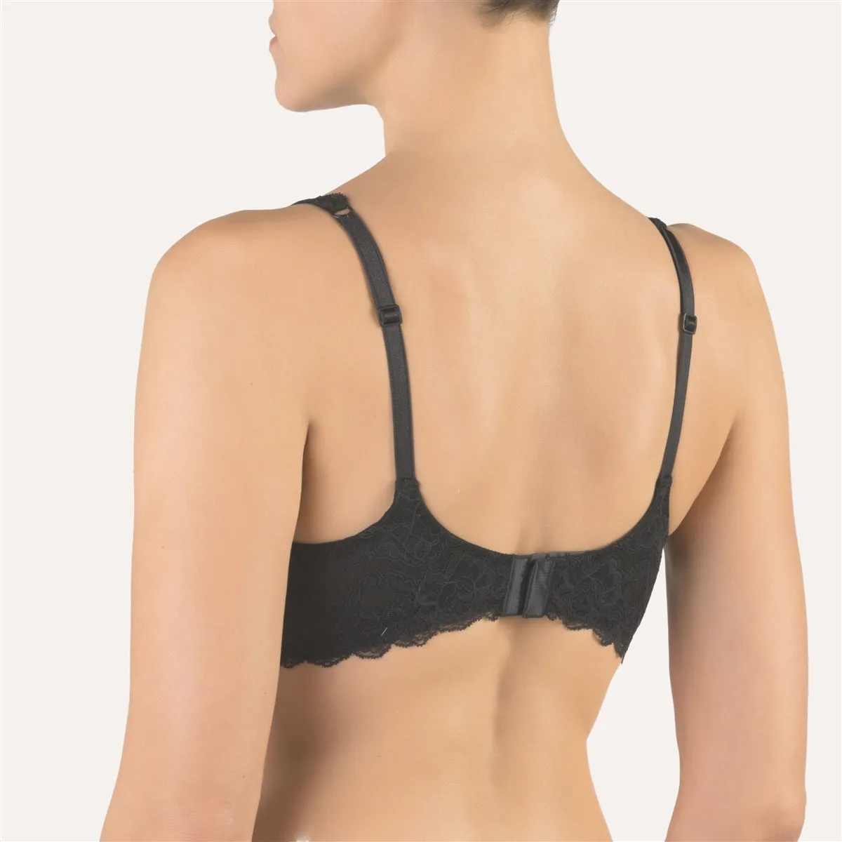 Cotton Club Moira Bra - Black