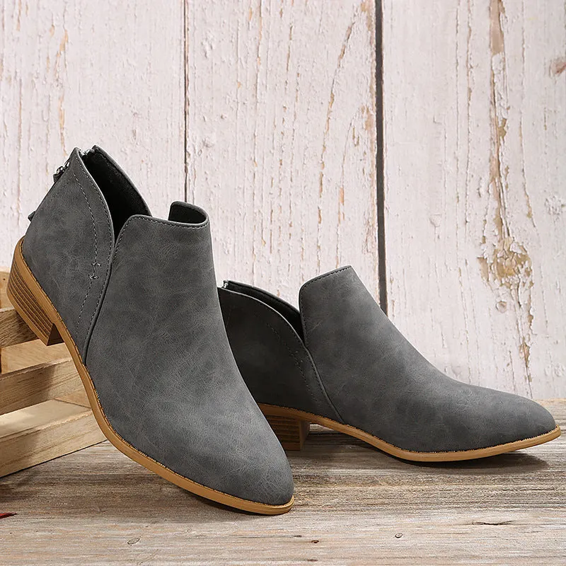Creamtopmall Better Out West Slip On Booties