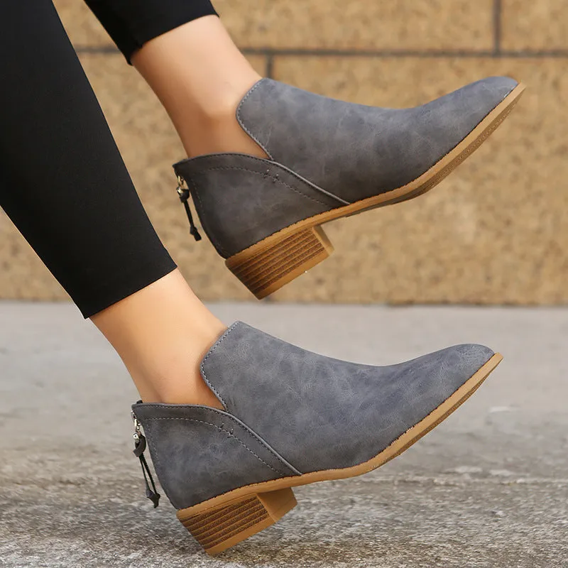 Creamtopmall Better Out West Slip On Booties
