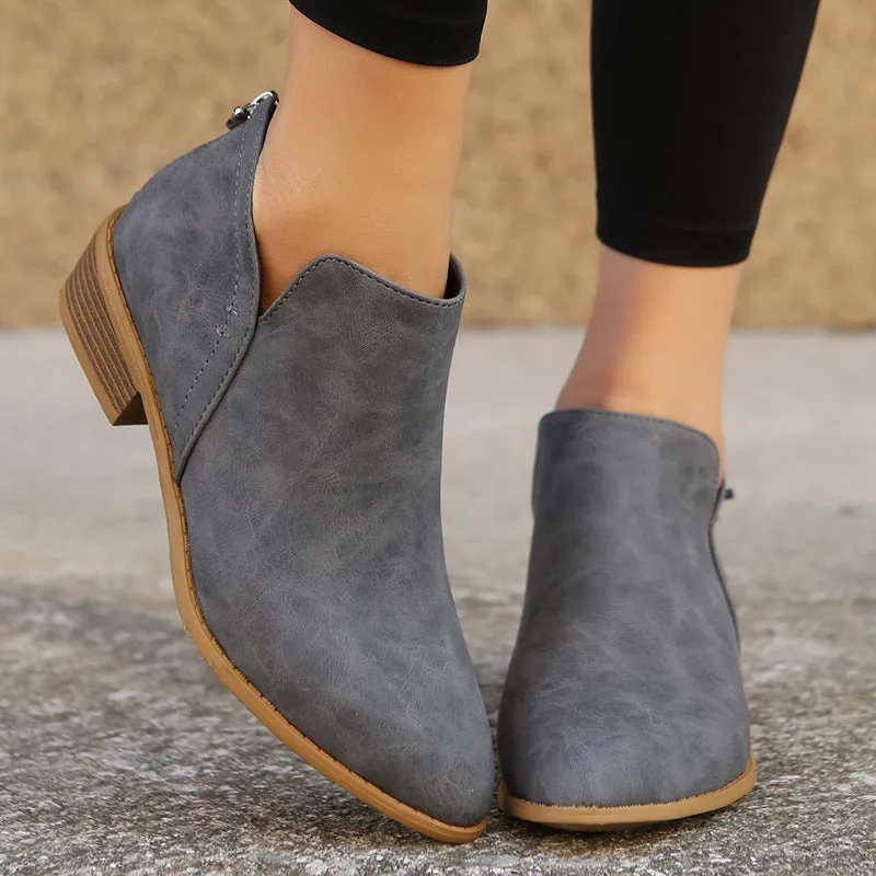 Creamtopmall Better Out West Slip On Booties