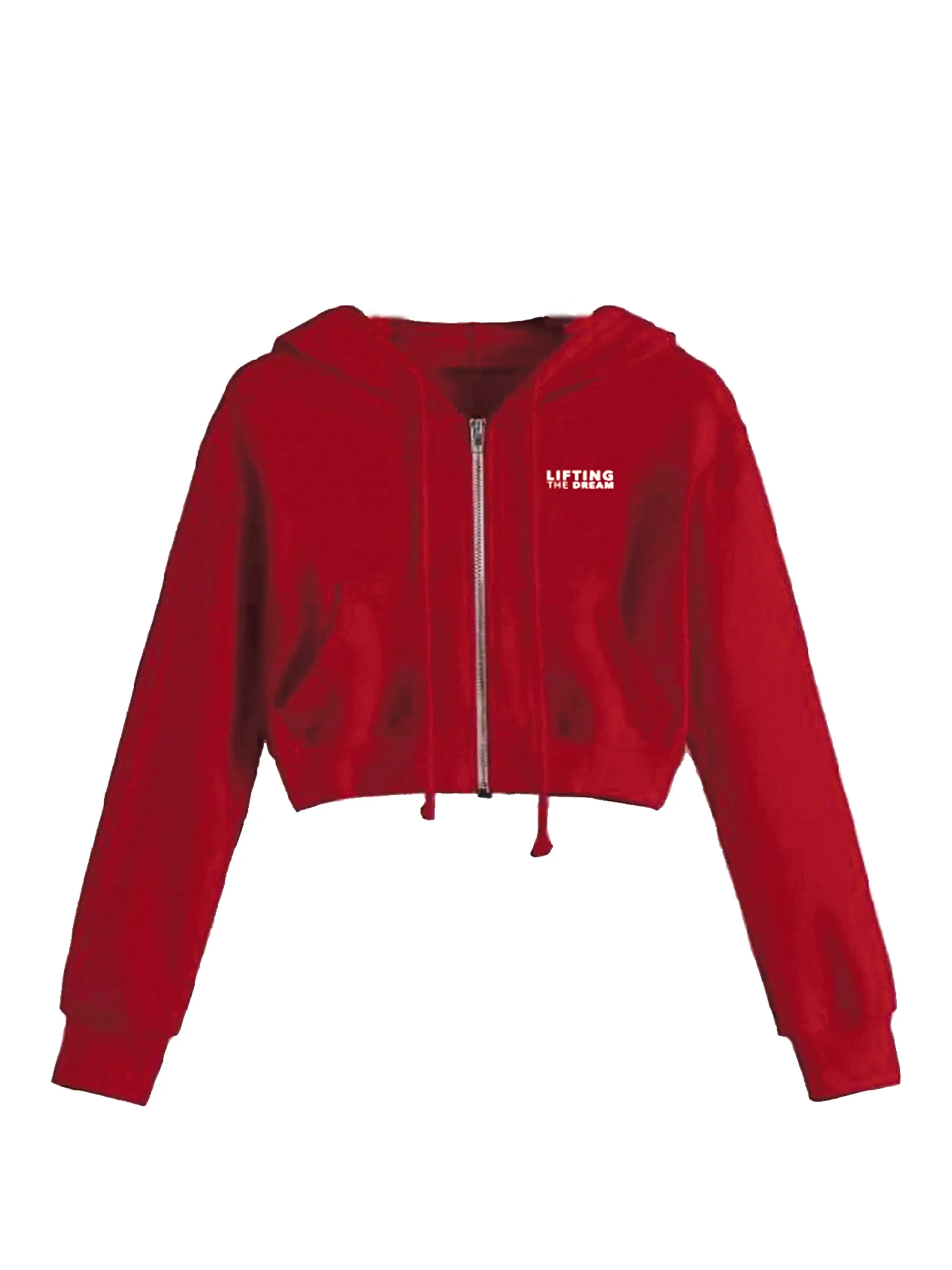 Crop Zip Hoodie