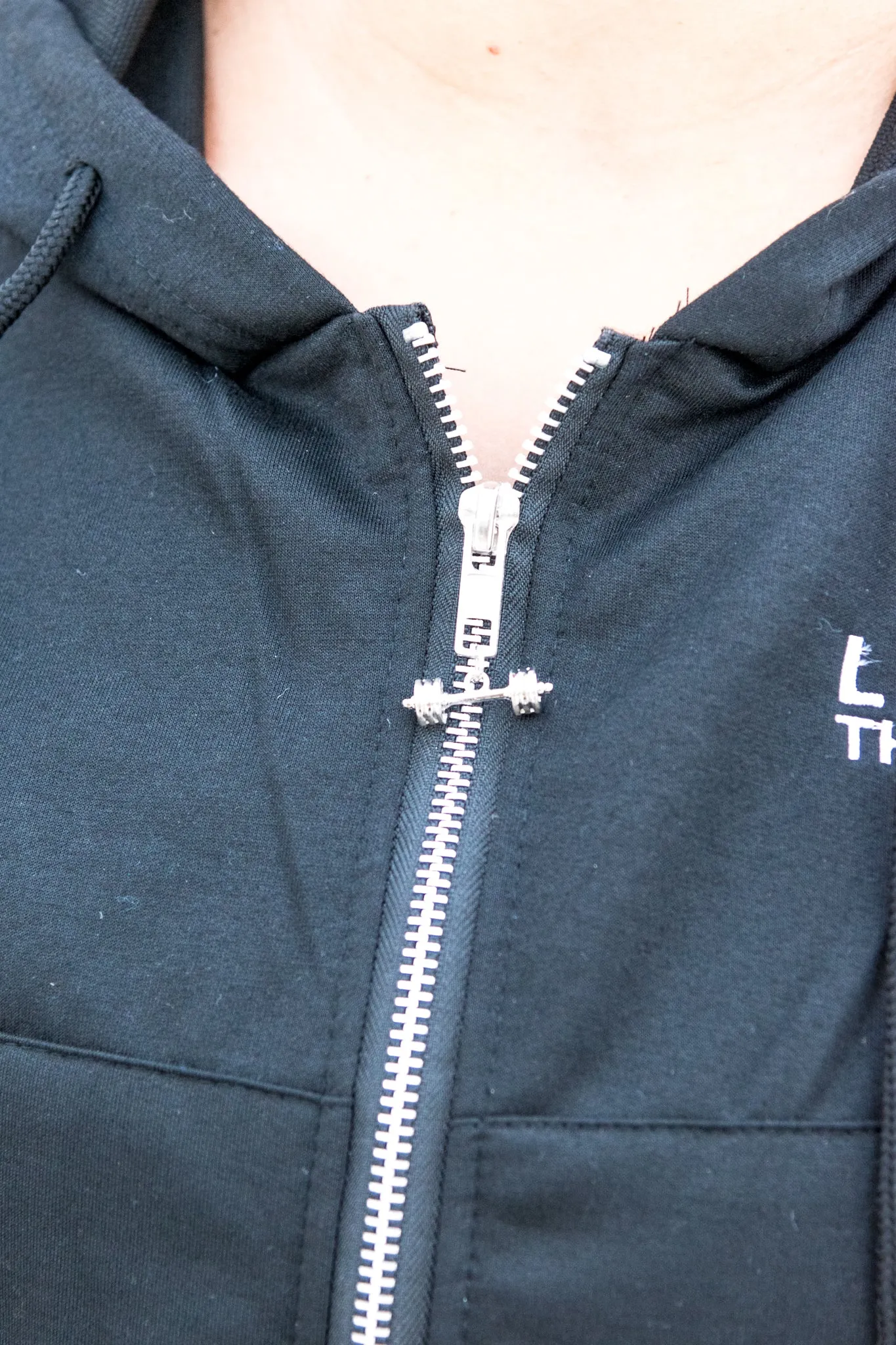 Crop Zip Hoodie