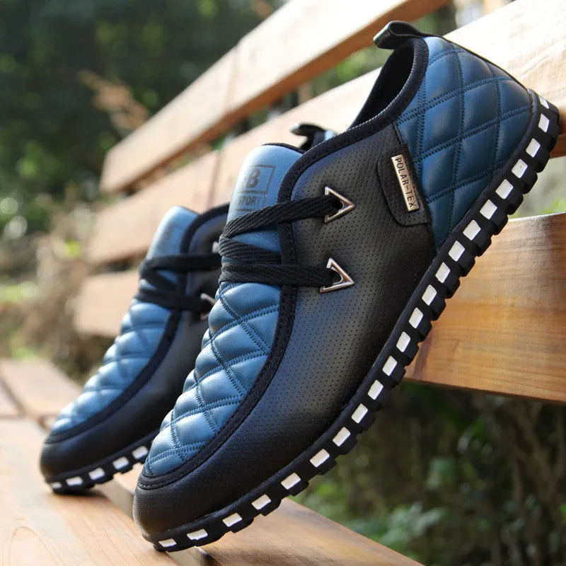 Cross Stitch Casual Loafers Men's Shoes