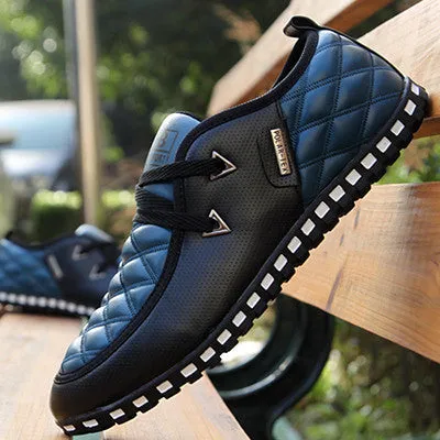 Cross Stitch Casual Loafers Men's Shoes