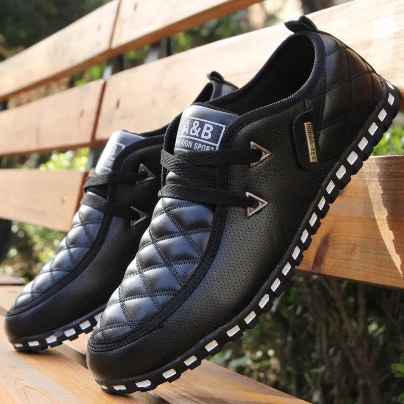 Cross Stitch Casual Loafers Men's Shoes
