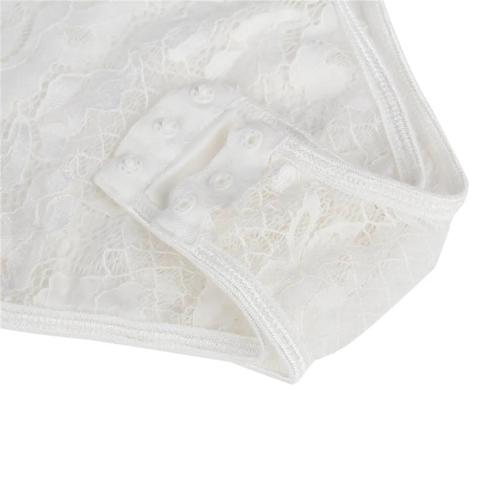Crotch Open Lace High Quality Eyelash Lace Splice Sexy Egypt Bodysuit