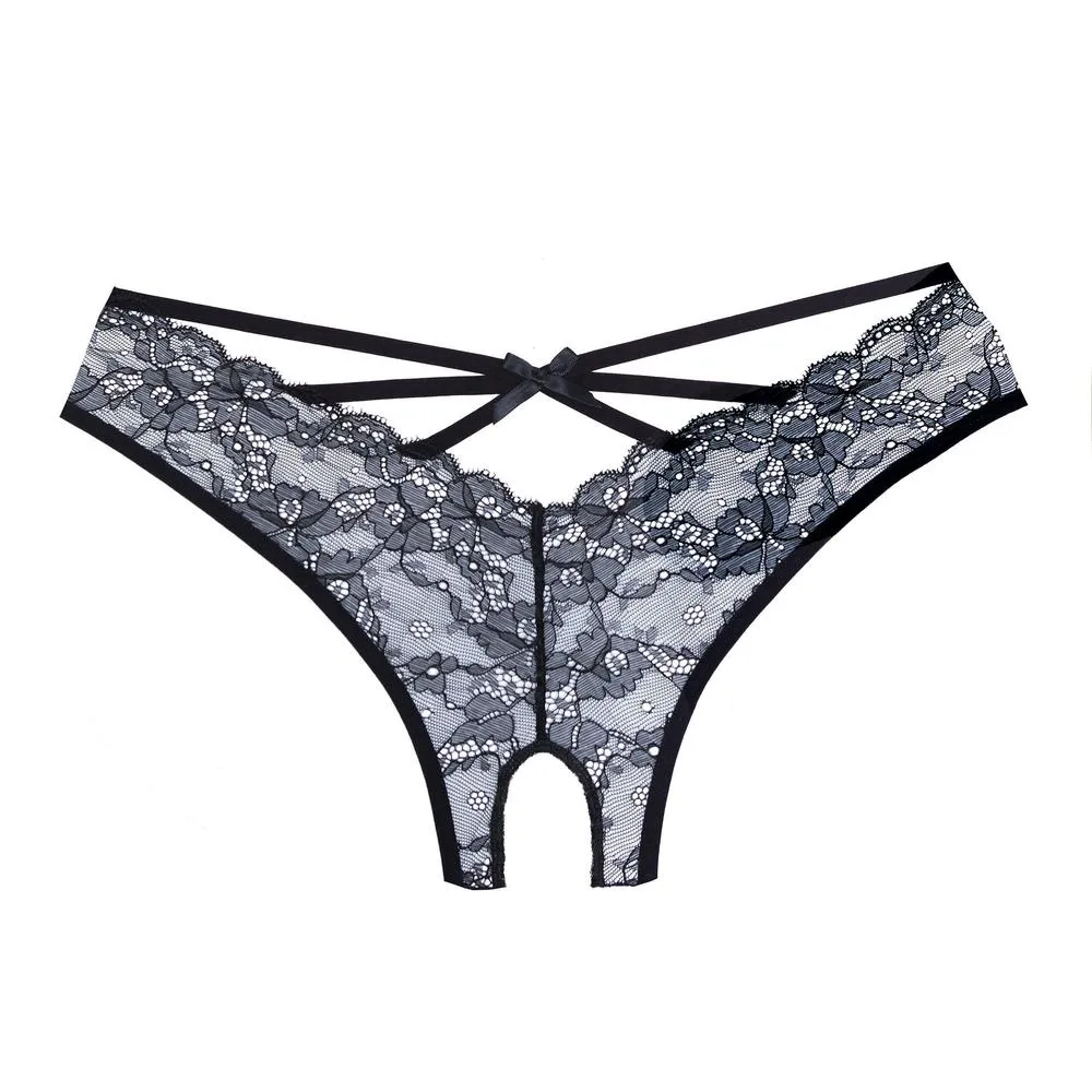 Crotchless Lace Panty