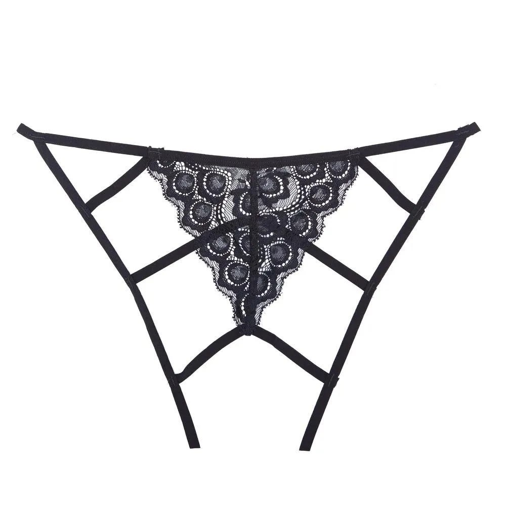Crotchless Lace Panty