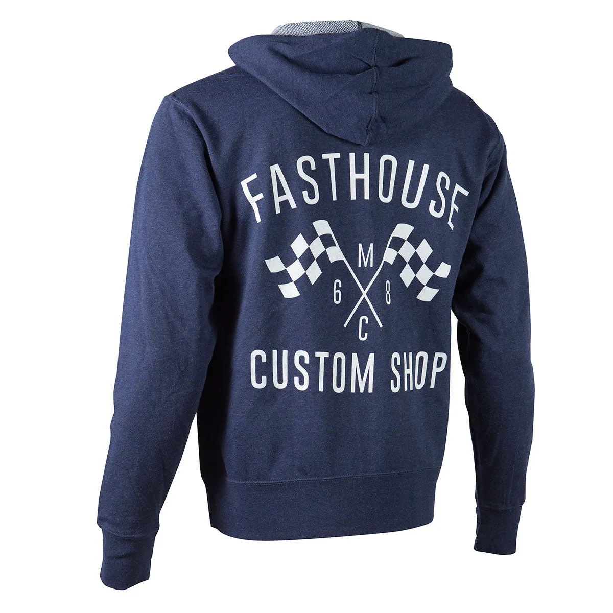 Custom Shop Zip Up Hoodie - Navy