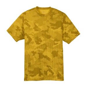 CY1804  Youth CamoHex Tee