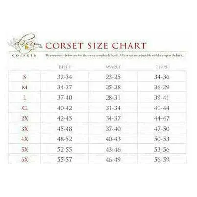 Daisy Corsets Lavish Velvet Overbust Corset