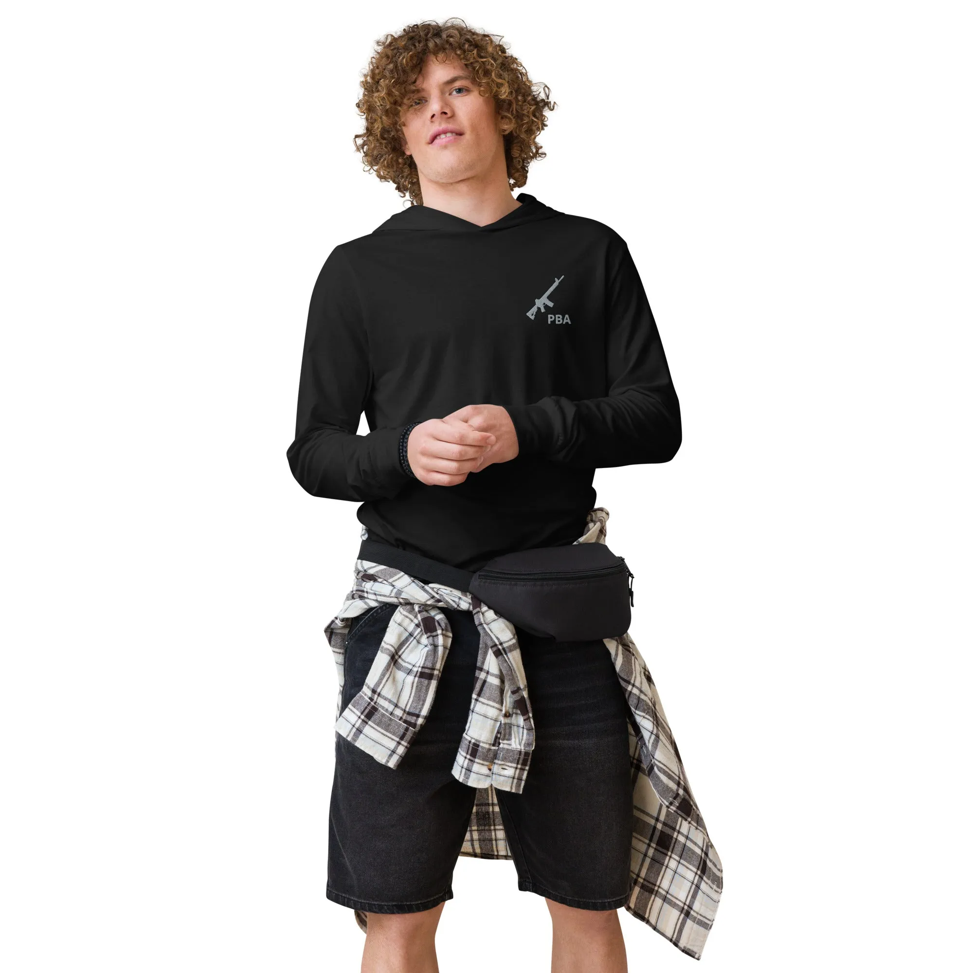 Defender PBA Hooded Long-Sleeve Tshirt