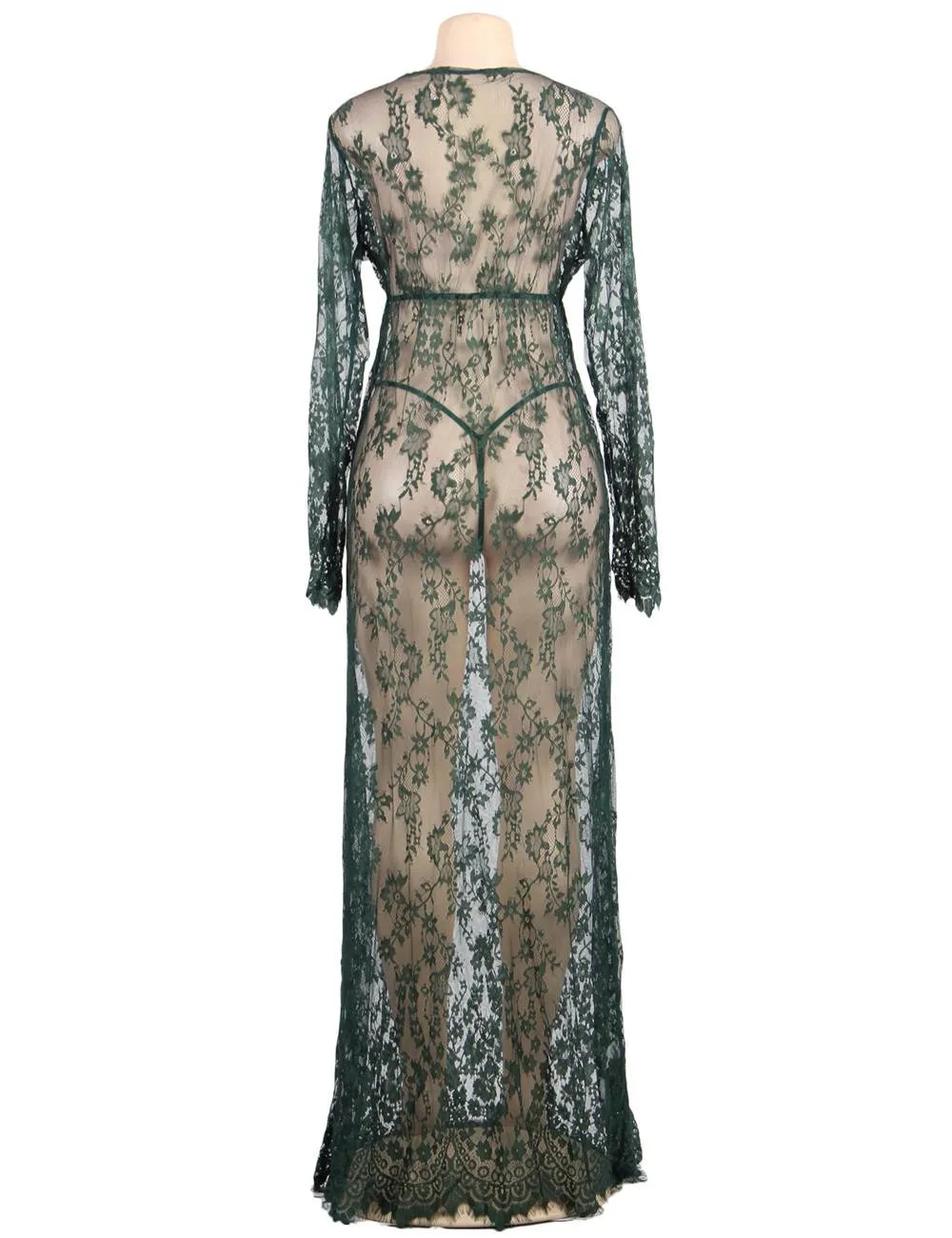 Delicate Lace Long Sleepwear Egypt Gown
