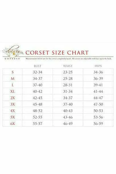 Deluxe Green Sequin Steel Boned Corset