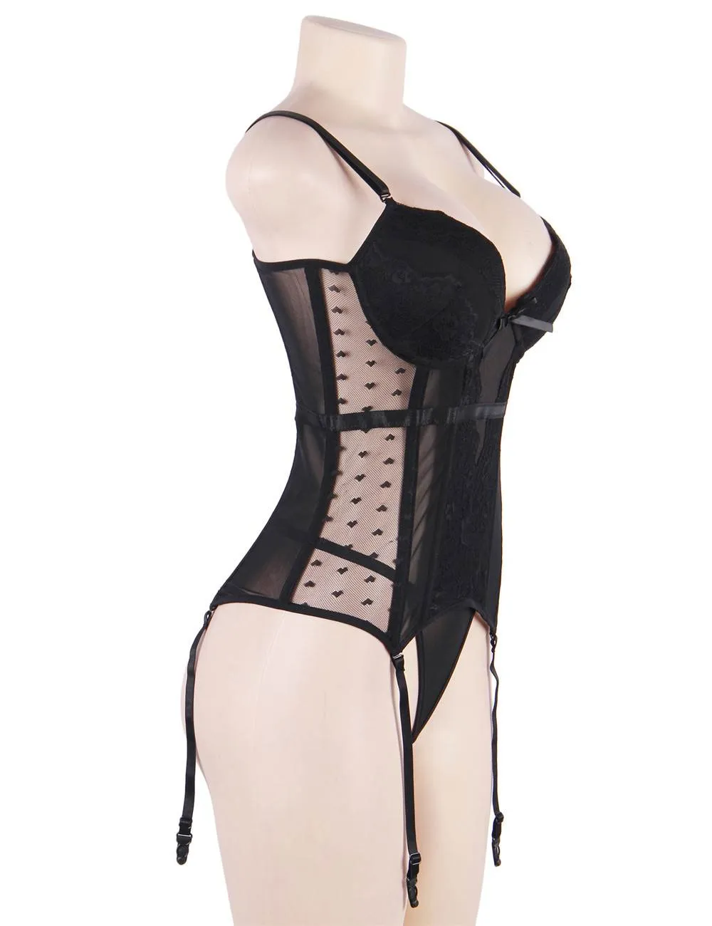Deluxe Satin Lace Stitching Corsets Egypt