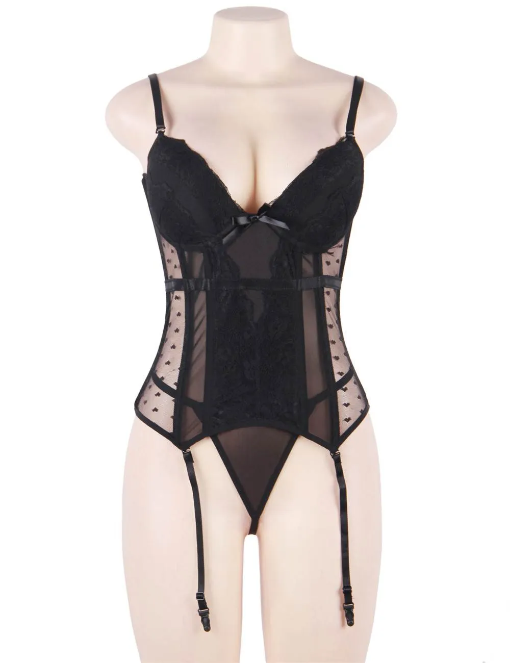 Deluxe Satin Lace Stitching Corsets Egypt