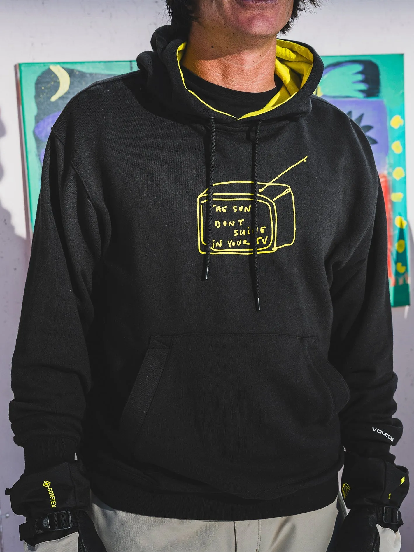 D.I. Kapuzenpullover - BLACK