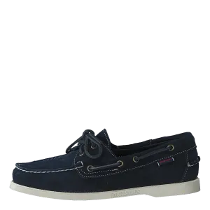 Docksides Portland Suede W Navy