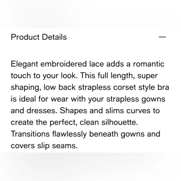 DOMINIQUE ROSEMARIE EMBORDERED LACE CORSET BUSTIER LINGERIE STYLE 8900