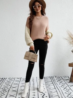 Estatia Knit Sweater - Khaki