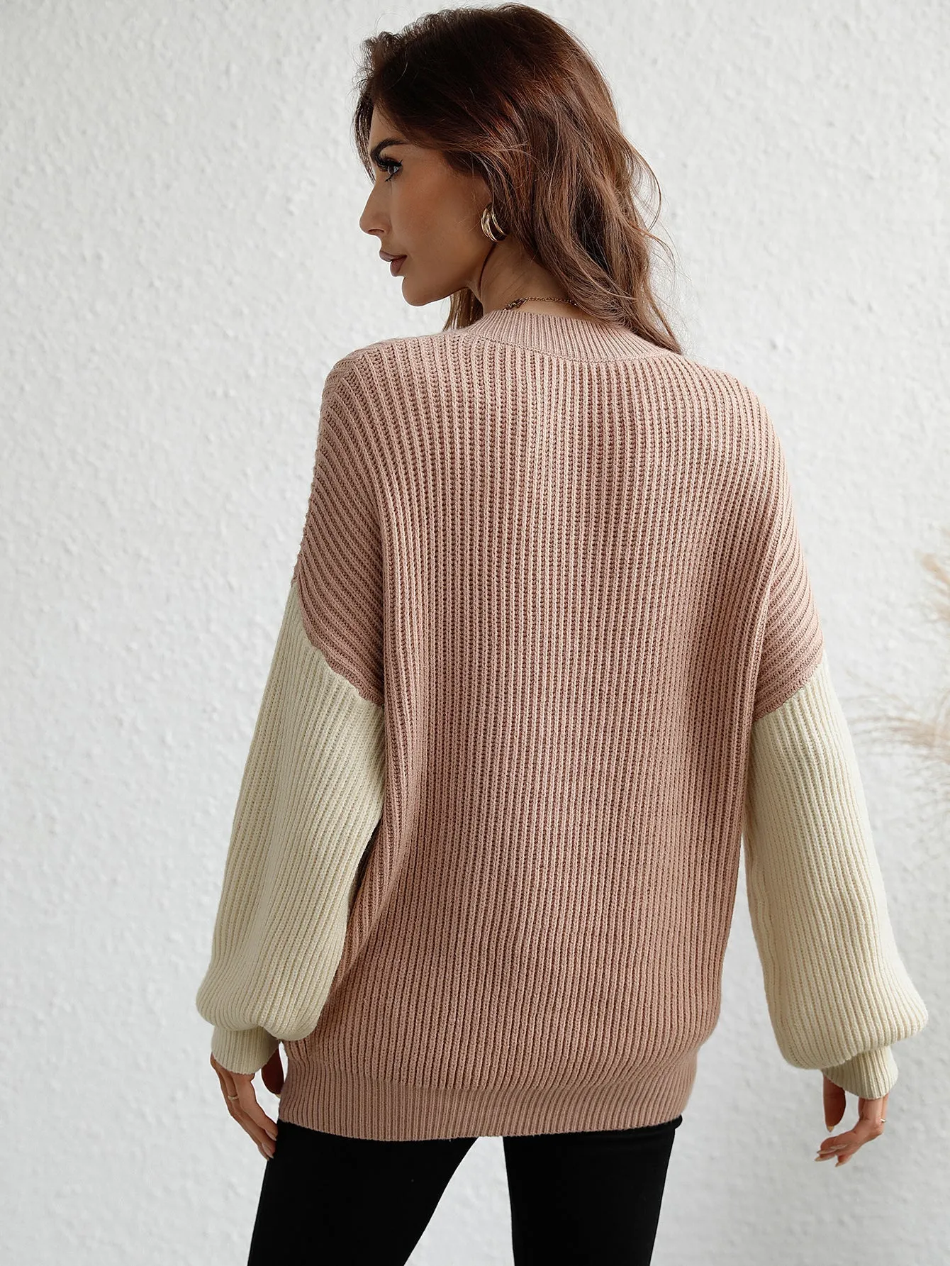 Estatia Knit Sweater - Khaki