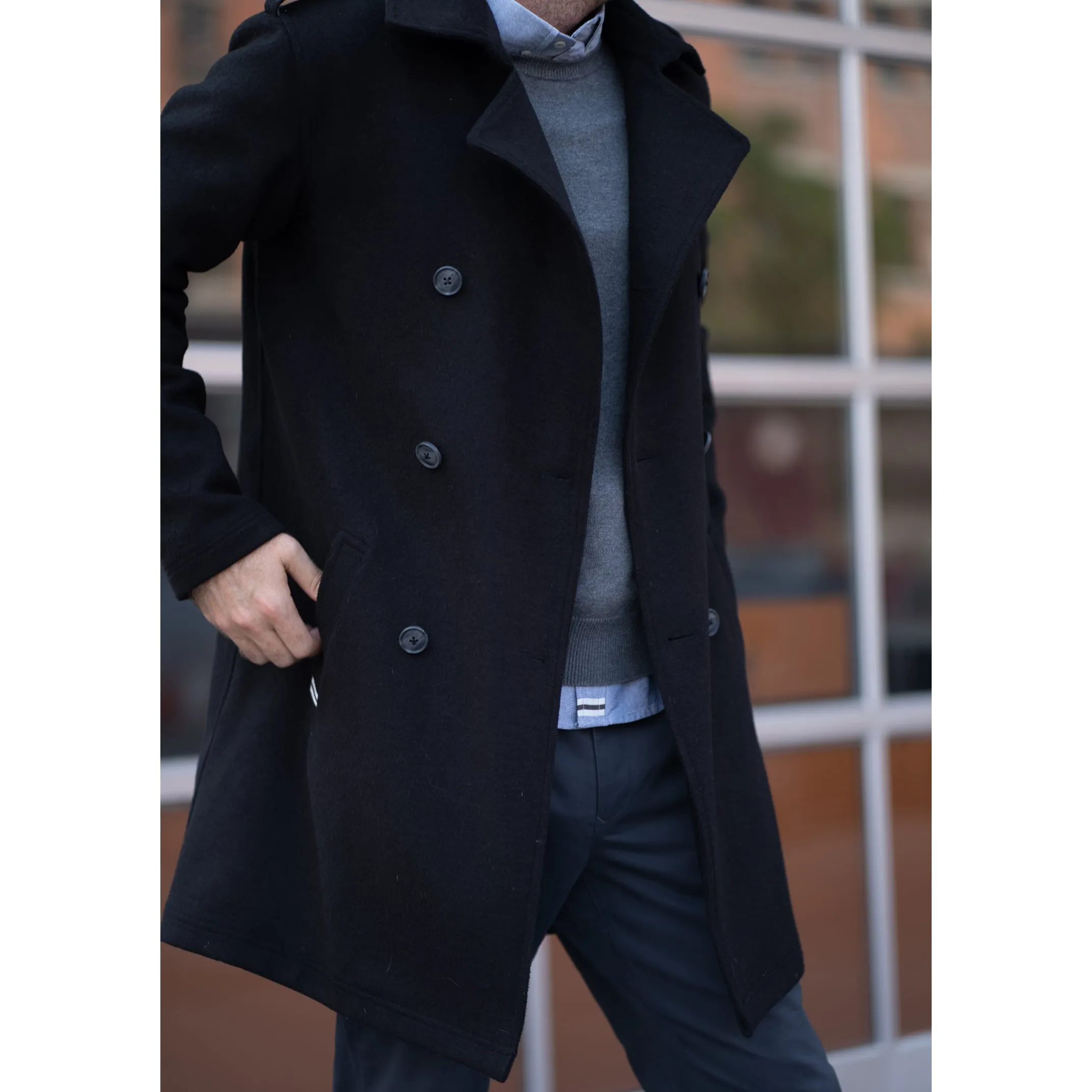 Explorer Wool Peacoat