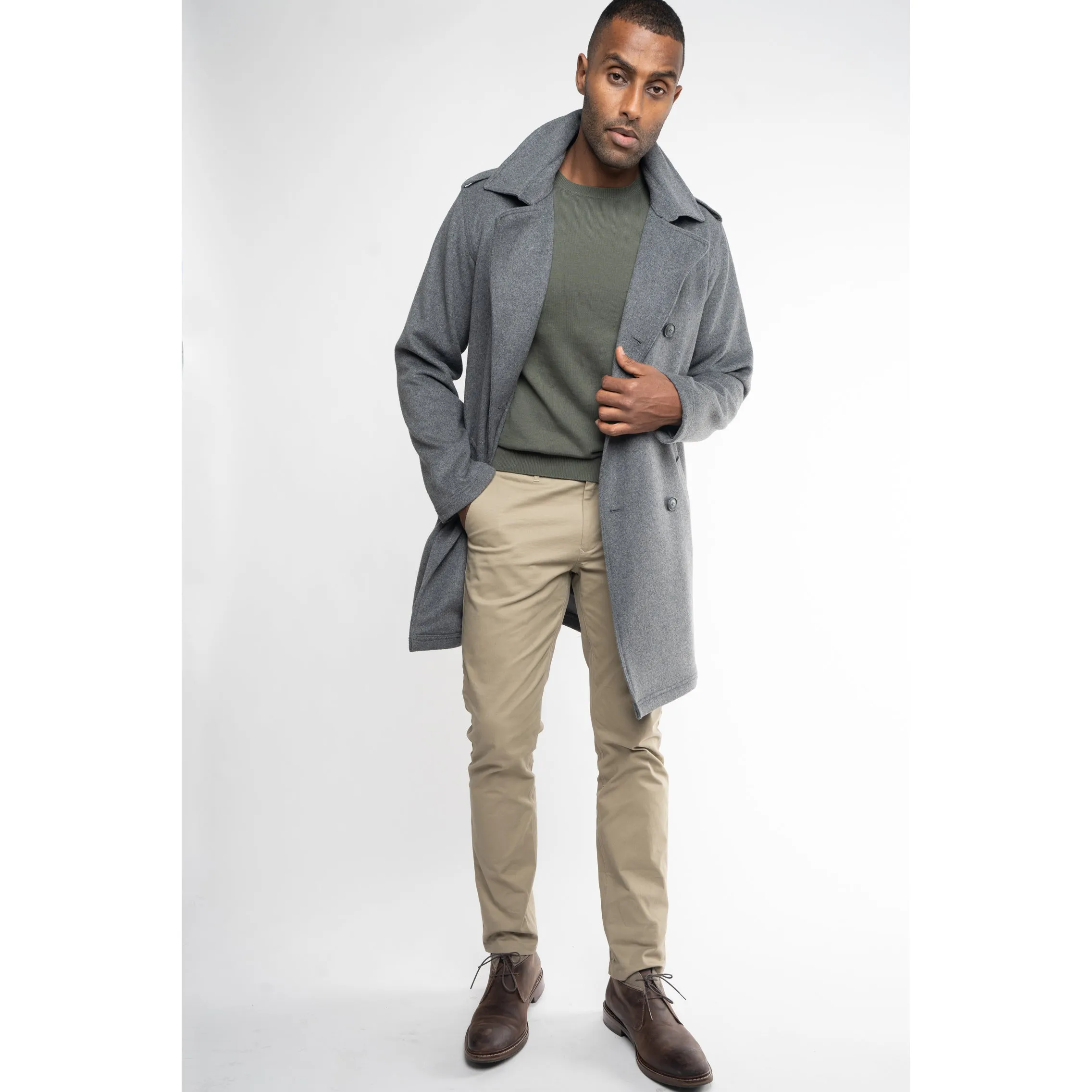 Explorer Wool Peacoat