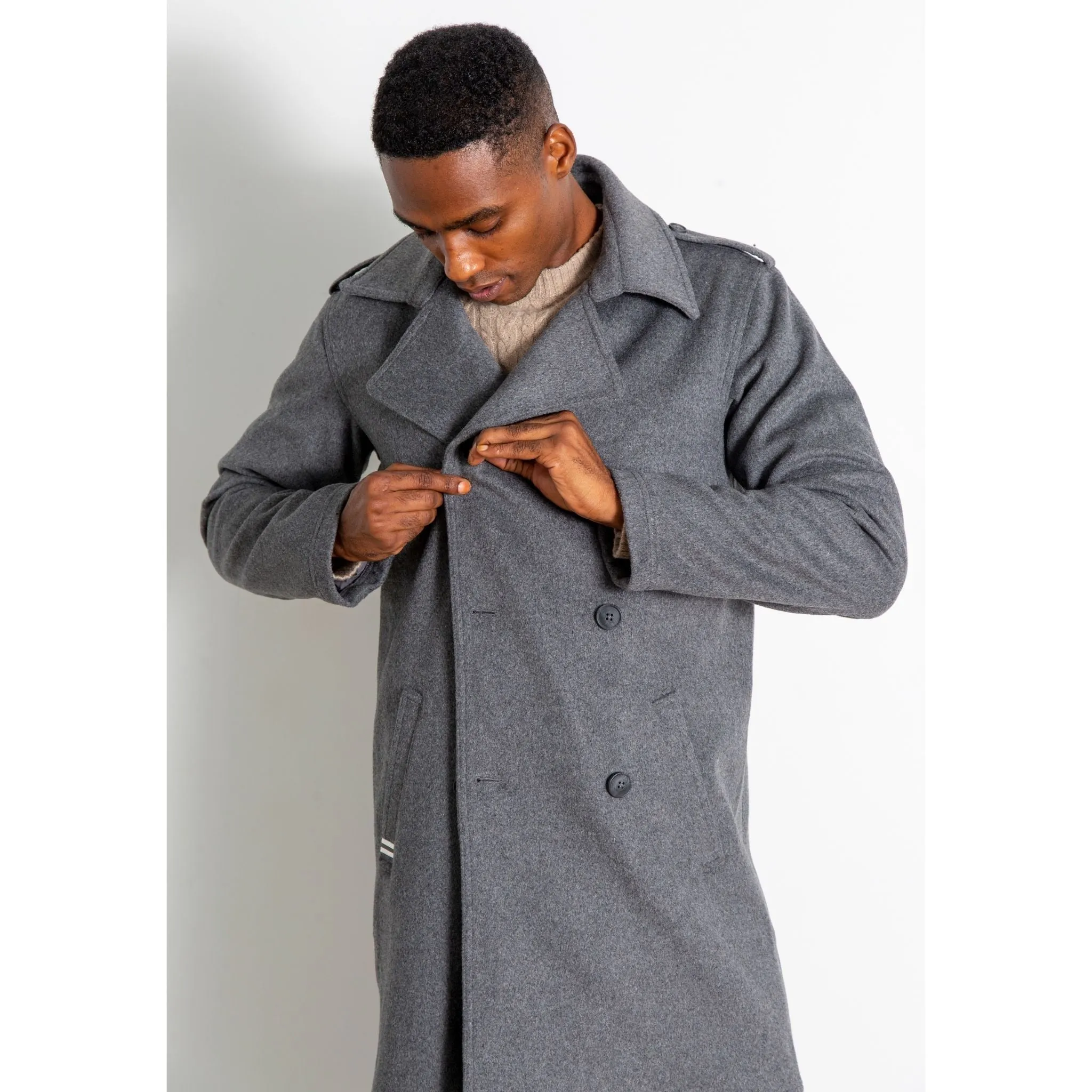 Explorer Wool Peacoat