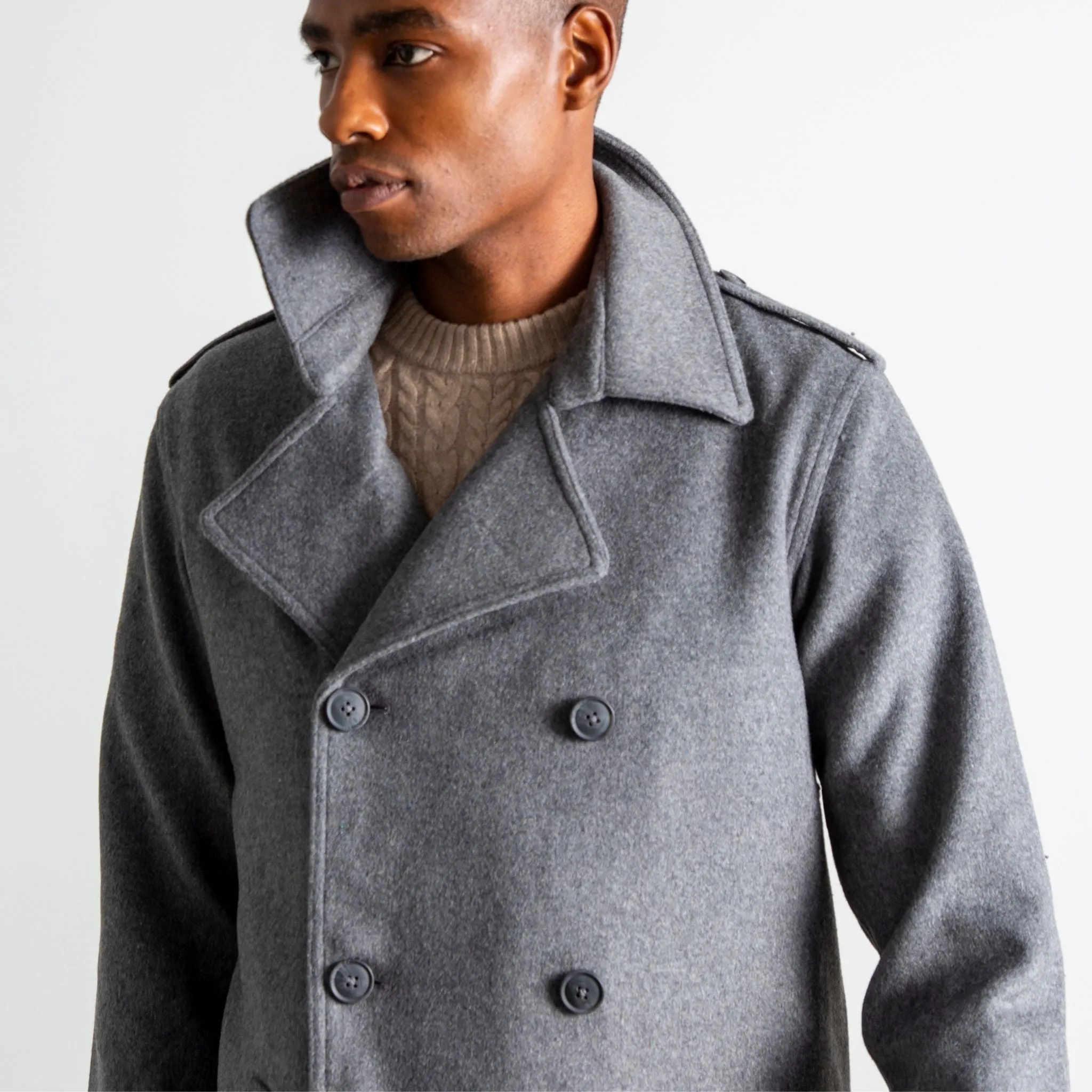 Explorer Wool Peacoat