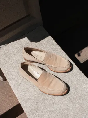 Fawn Suede Loafers (37.5)