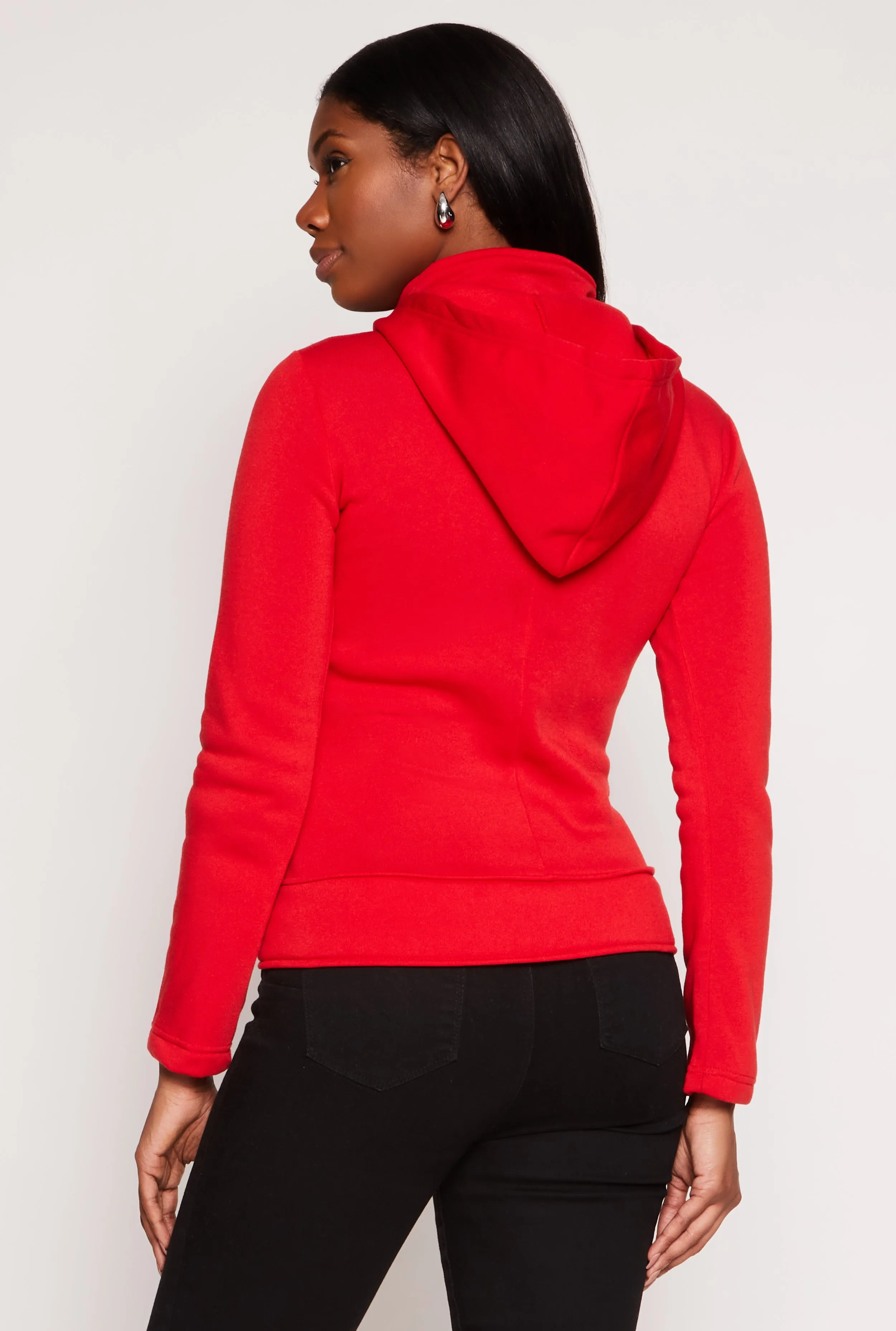 Fleece Double Breasted Peacoat