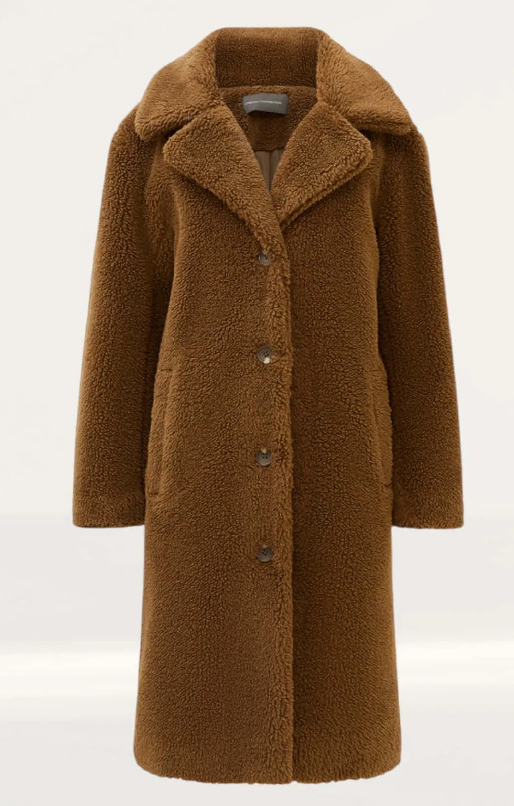 French Connection Borg Peacoat